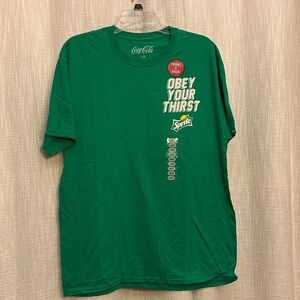 Coca Cola Sprite Green Tee - Obey Your Thirst